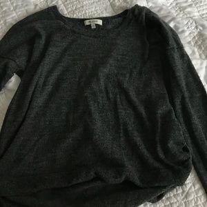 Grey knit madewell sweater xs